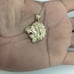 10kt Real Gold Lion Face Pendant