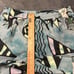 Volcom Stoneys Board Shorts Mens Large 34 Turquoise Geometric Hybrid NEW