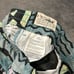 Volcom Stoneys Board Shorts Mens Large 34 Turquoise Geometric Hybrid NEW