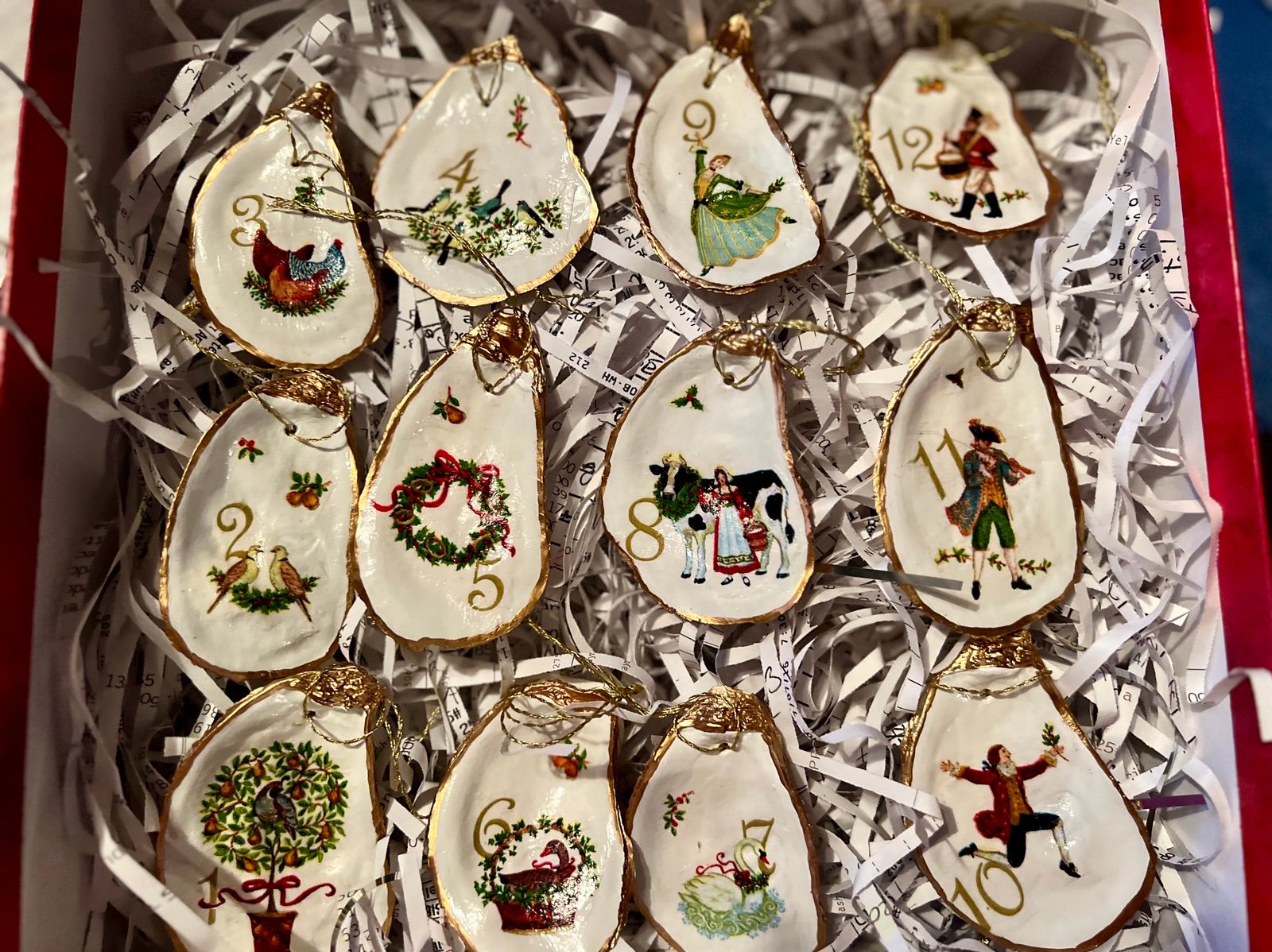 oyster ornaments