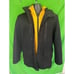 Express Black Mid-Length High Neck Parka Winter Wool Jacket Mens Size S