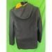 Express Black Mid-Length High Neck Parka Winter Wool Jacket Mens Size S