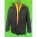 Express Black Mid-Length High Neck Parka Winter Wool Jacket Mens Size S