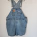 Vintage'90s Disney Winnie the Pooh Embroidered Denim Overalls Shortalls 26/28W