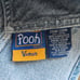 Vintage'90s Disney Winnie the Pooh Embroidered Denim Overalls Shortalls 26/28W