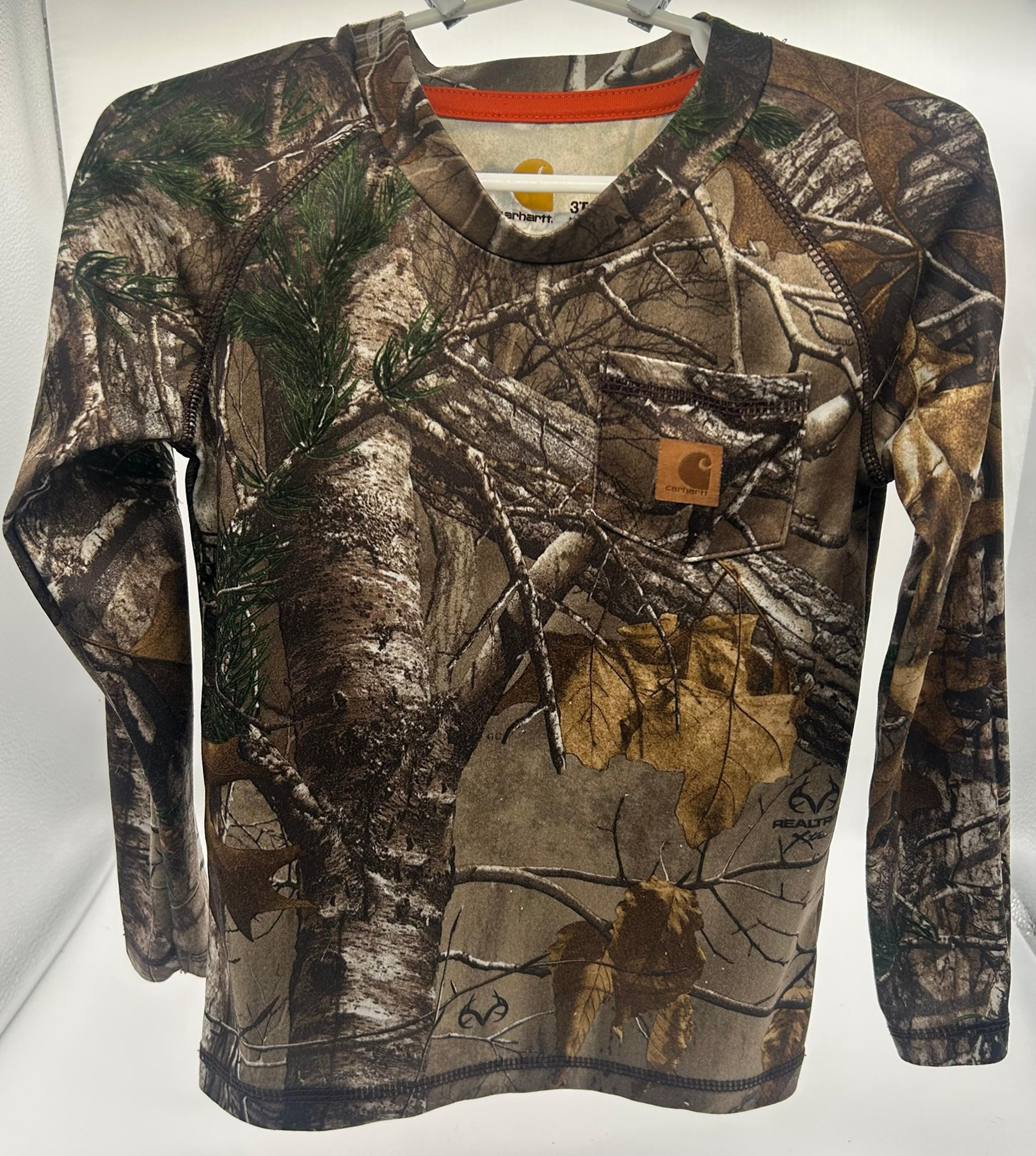 Carhartt Toddler Camo Shirt Size 3T