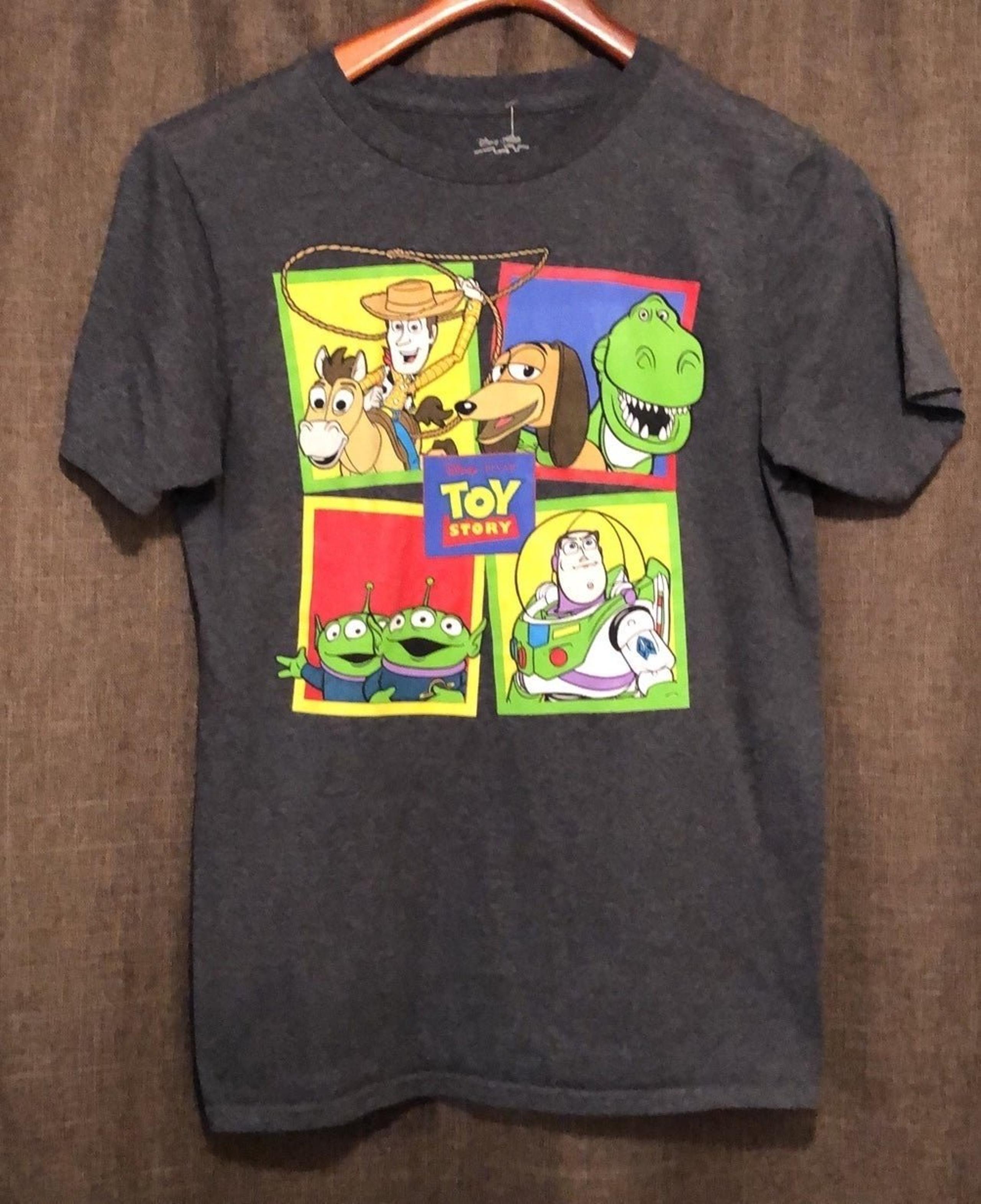 Disney Pixar Toy Story Retro Character Tshirt Boys Size XL