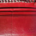 PRADA WALLET RED PURSE WITH CHAIN