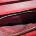 PRADA WALLET RED PURSE WITH CHAIN