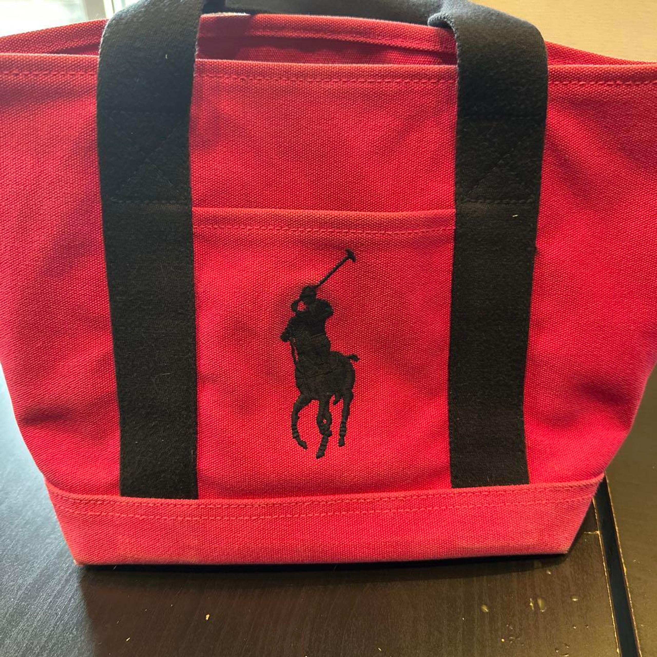 Ralph Lauren Red Tote Bag