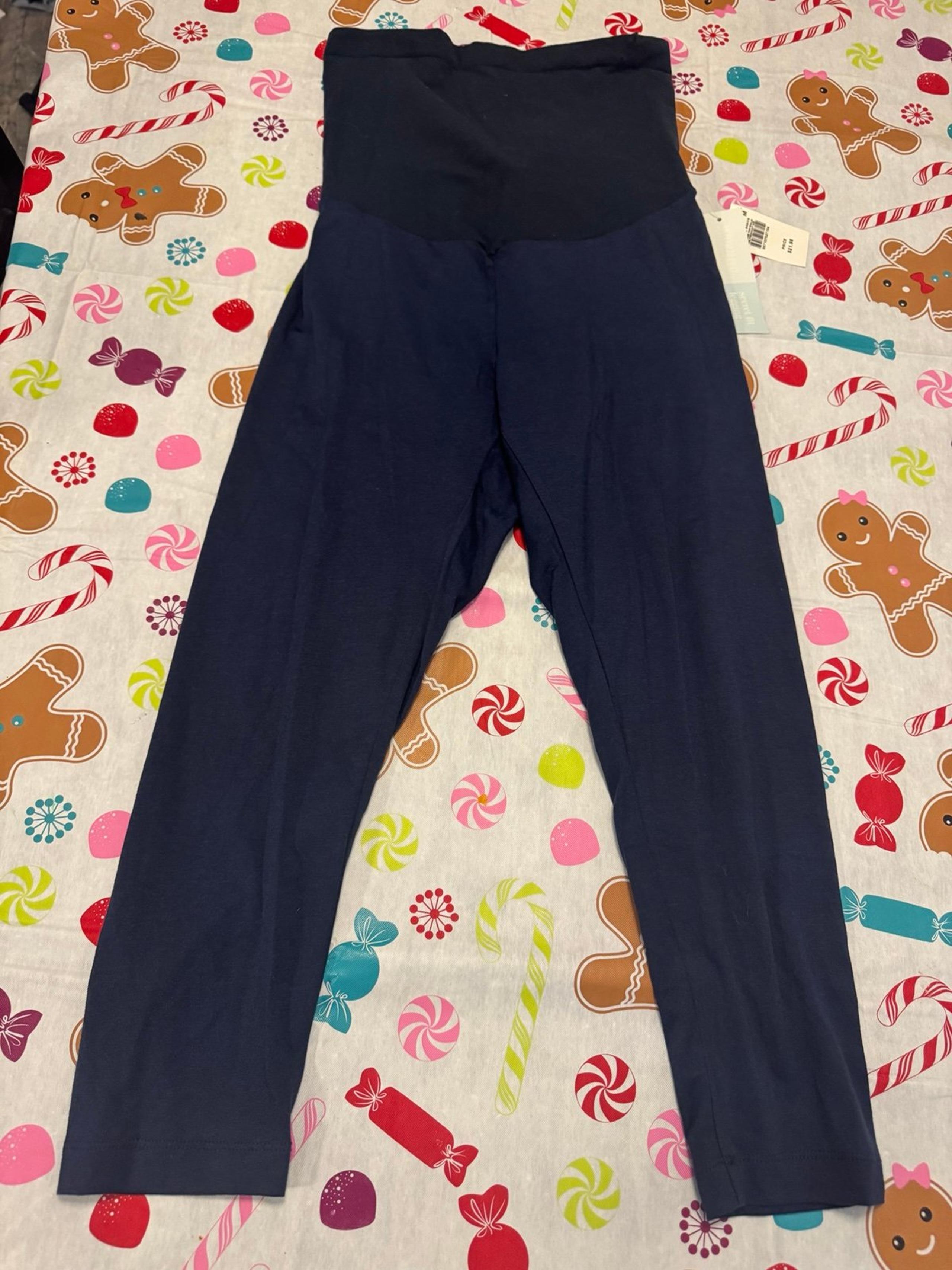 Motherhood maternity dark blue leggings medium