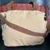 Vintage Military Territory Ahead Canvas w/ leather Tote MESSENGER BAG Zip Top