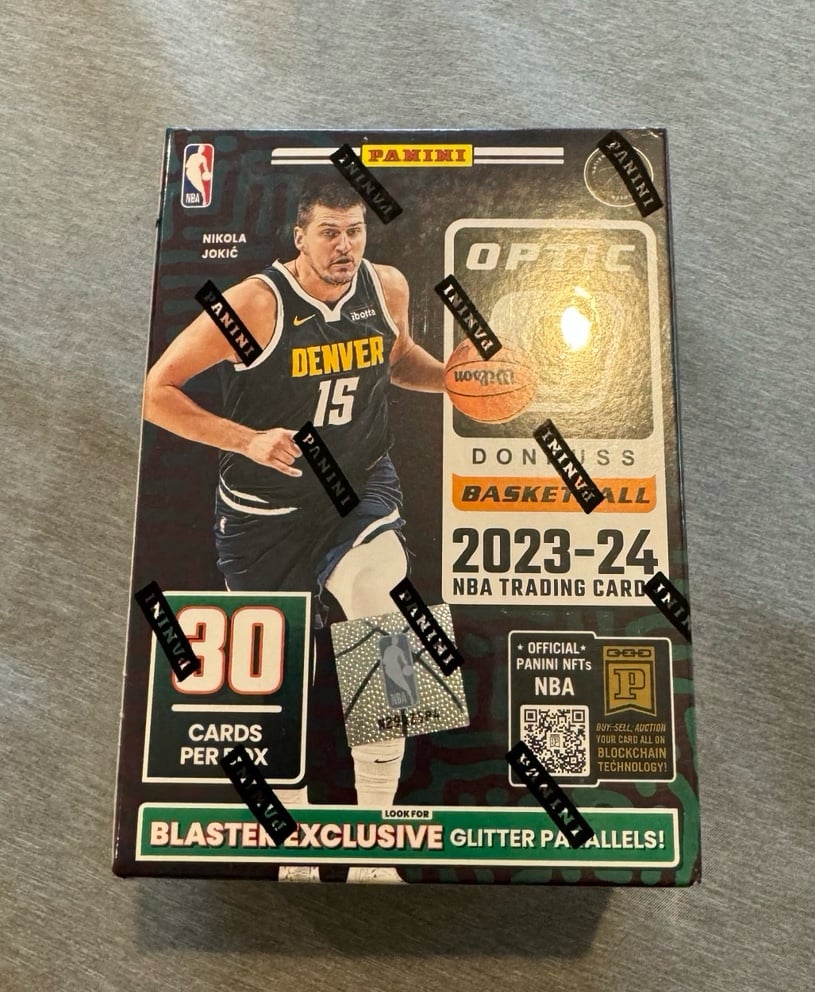 2023-24 Panini NBA Donruss Optic Basketball Trading Card Blaster Box 2023-24