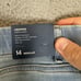 J Jill Jeans Womens 14 Blue High Rise Straight Leg Denim Stretch Crop NWT
