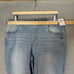 J Jill Jeans Womens 14 Blue High Rise Straight Leg Denim Stretch Crop NWT