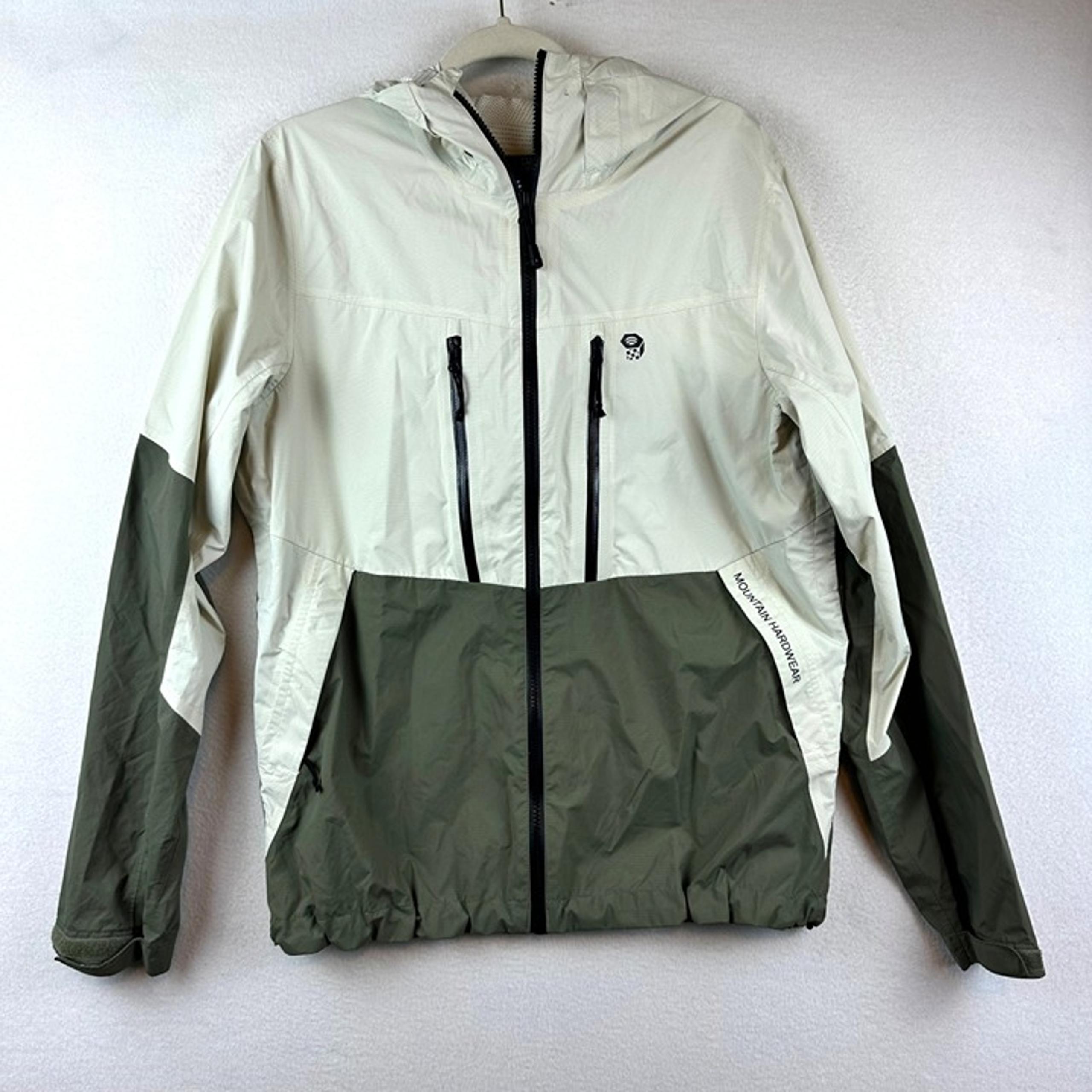 Mountain Hardwear Zip Jacket Mens Size S Windbreaker Active Hiking Camping