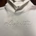 Alphalete Cropped Hoodie Women's Size Medium White Logo Athletic Workout