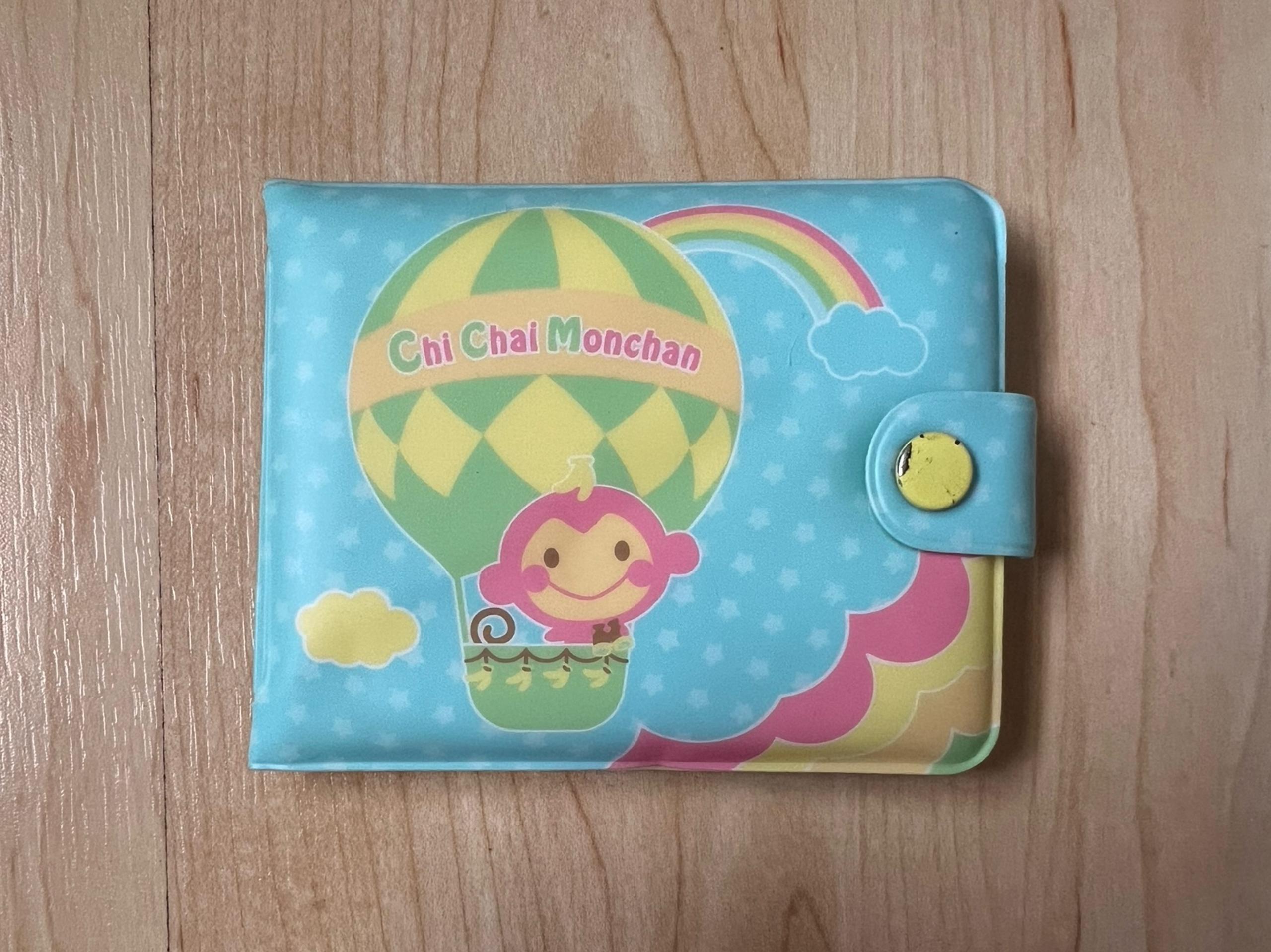 Vintage 2007 Sanrio Chi Chai Monchan PVC Bifold Wallet
