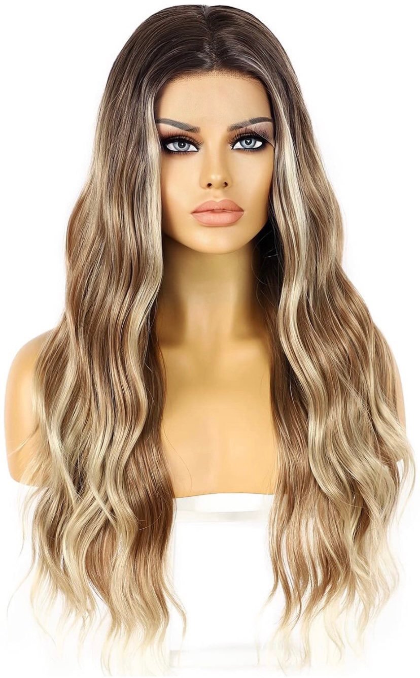 Lace front wig