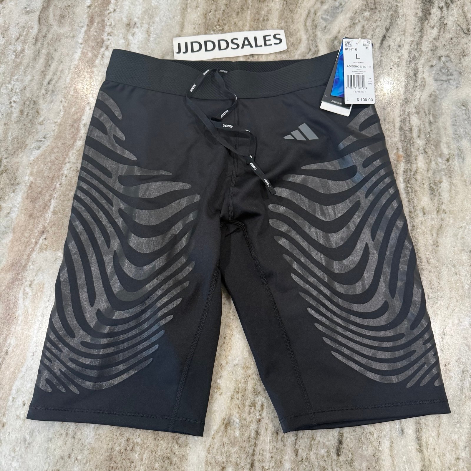 Adidas Aeroready Adizero Control Running Short Tights IK9716 Black Rheon Men’s L