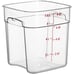 Cambro CamSquares® FreshPro 8 Qt Polycarbonate Food Storage Container with lid