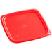 Cambro CamSquares® FreshPro 8 Qt Polycarbonate Food Storage Container with lid