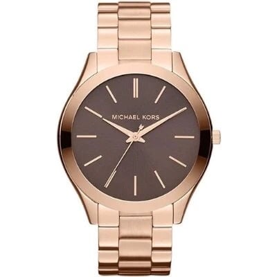 MICHAEL KORS “SLIM RUNWAY” MK3181 ROSE GOLD WATCH