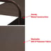 3-Tier Closet Storage with 2 Drawers, Brown