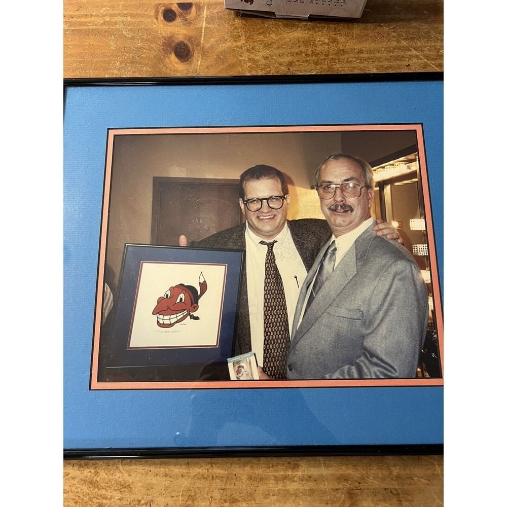 Walter Wally Goldbach Presents Drew Carey Chief Wahoo Prop For Season Seven