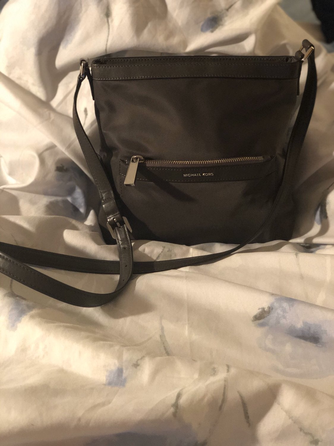 Michael Kors Gray Crossbody