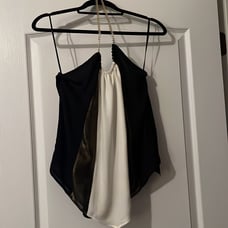 New Express Chain Neck Halter Top.