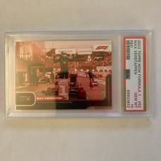 2022 Topps Now F1 Max Verstappen #12 Red SP 12/99 PSA 10 ( New Podium Record! )