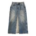 NWOT Madewell Women’s Size 2 (25) The Rilee Denim Midi Skirt Enmore Wash