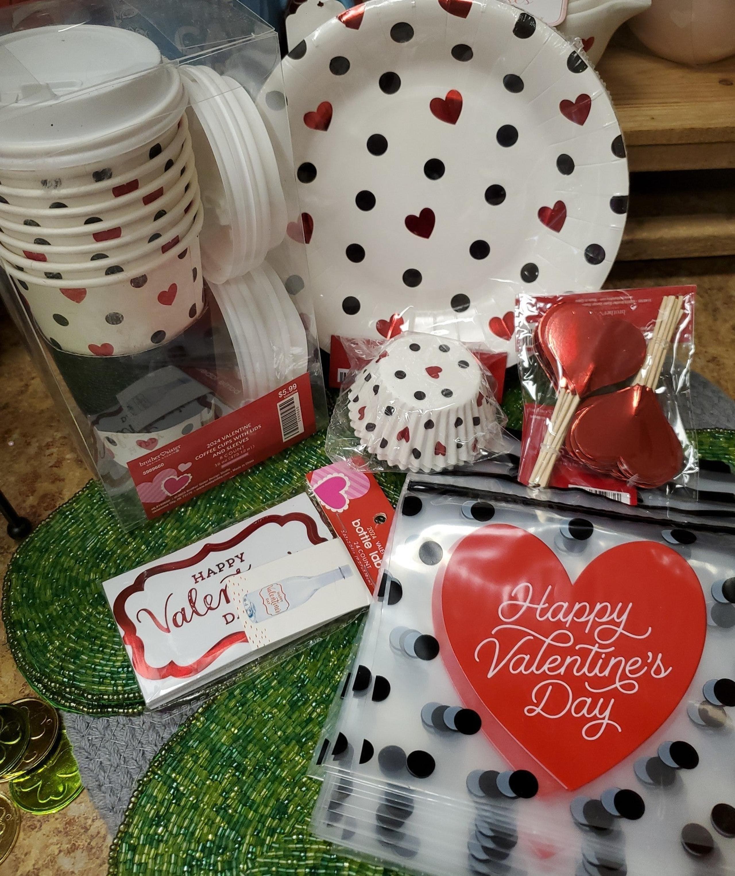Valentines Black & white Heart bundle