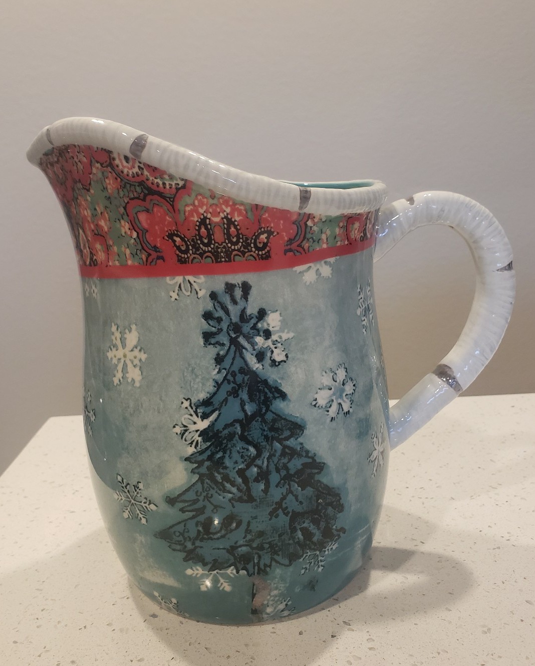 Rare Tracy Porter Folklore Holiday Pitcher
