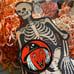 Beat And Banged Vintage Kirchhof Halloween Litho Tin Witch Noise Maker