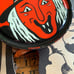Beat And Banged Vintage Kirchhof Halloween Litho Tin Witch Noise Maker