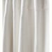 New Anthropologie Luxe Linen Blend Blackout Curtain Window Panel White 50x84