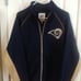 LA Rams Jacket NWT Los Angeles Rams Full Zip Jacket Large
