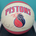 DETROIT PISTONS Baden Men's NBA Basketball Ball Red White Blue Ben Wallace