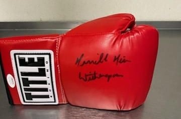 Boxing Legend Terrible Tim Witherspoon Hand Signed Authenticated Boxing Glove