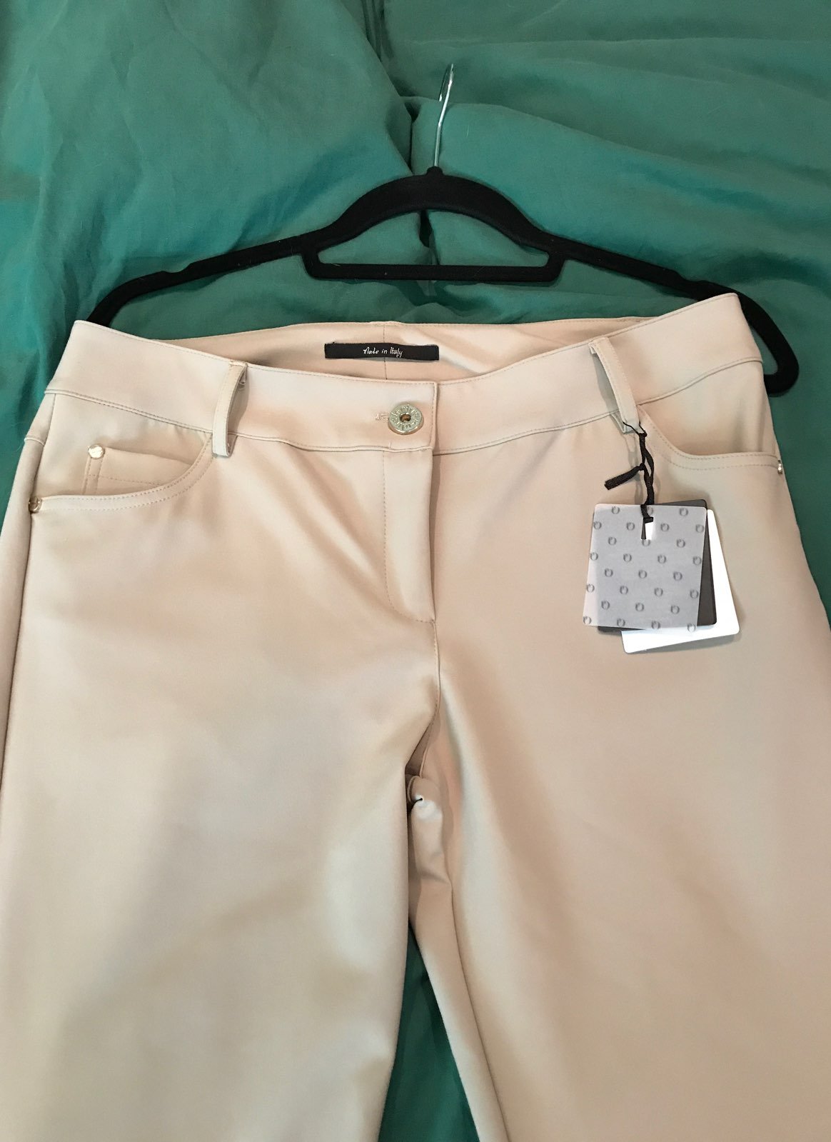 Leidiro Beige Pants Size 12
