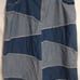Rare Hippie BOHO Patchwork Quilt Denim Me And You Straight Pencil Jean Skirt