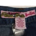 Rare Hippie BOHO Patchwork Quilt Denim Me And You Straight Pencil Jean Skirt