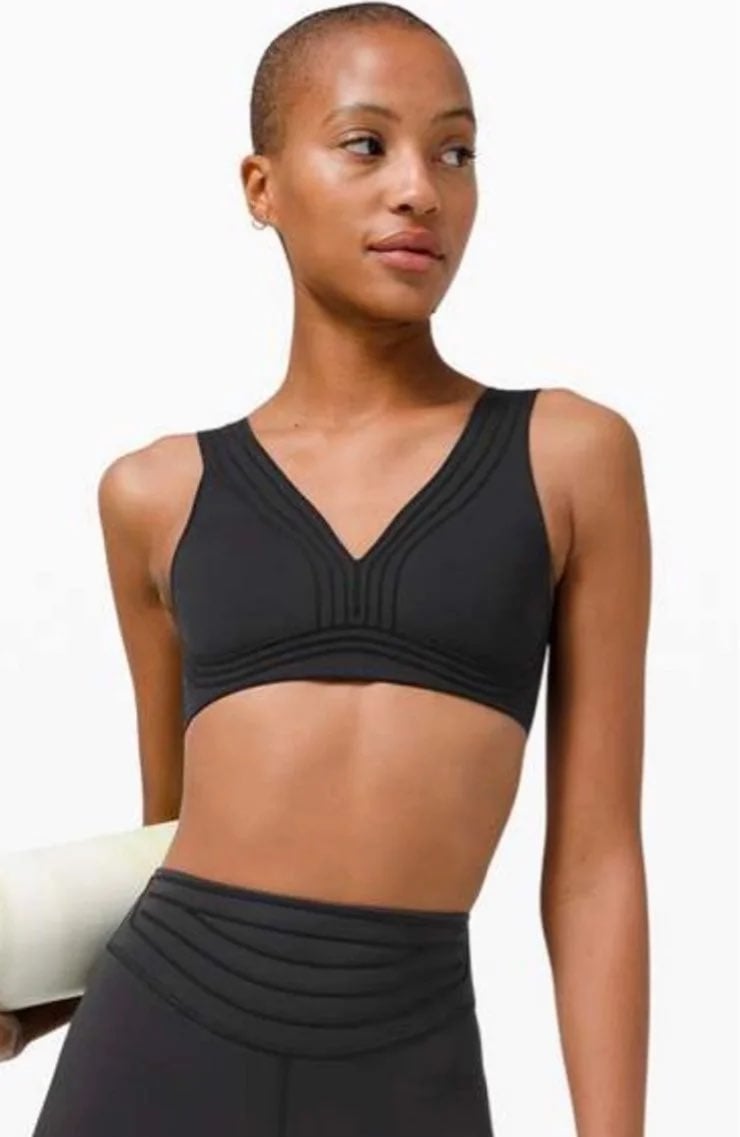 Lululemon Sports Bra Get in Line NWT