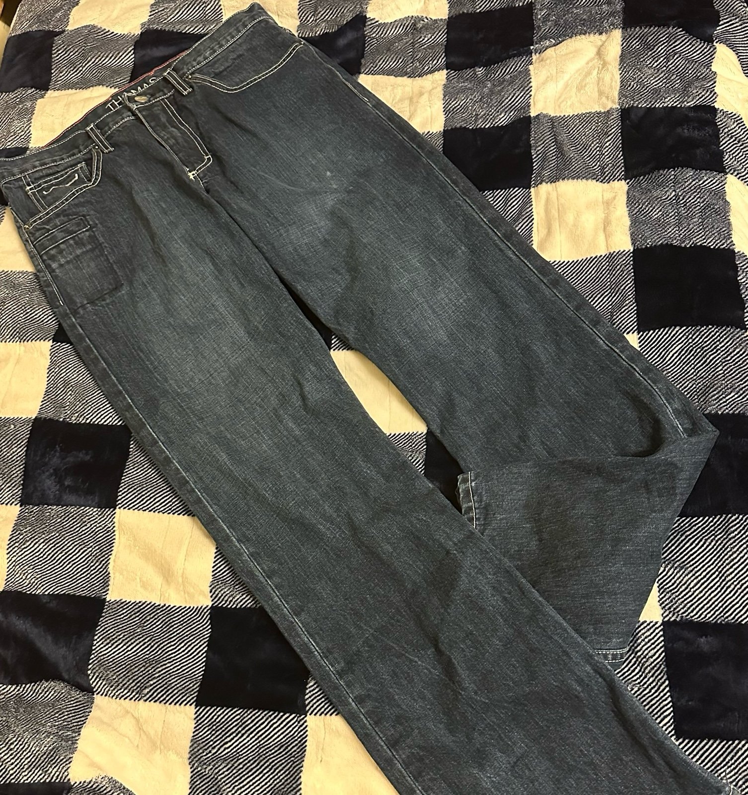 KIMES RANCH MEN'S THOMAS STRAIGHT BOOTCUT RIDING JEANS 31x32 SEE PICS & DETAILS