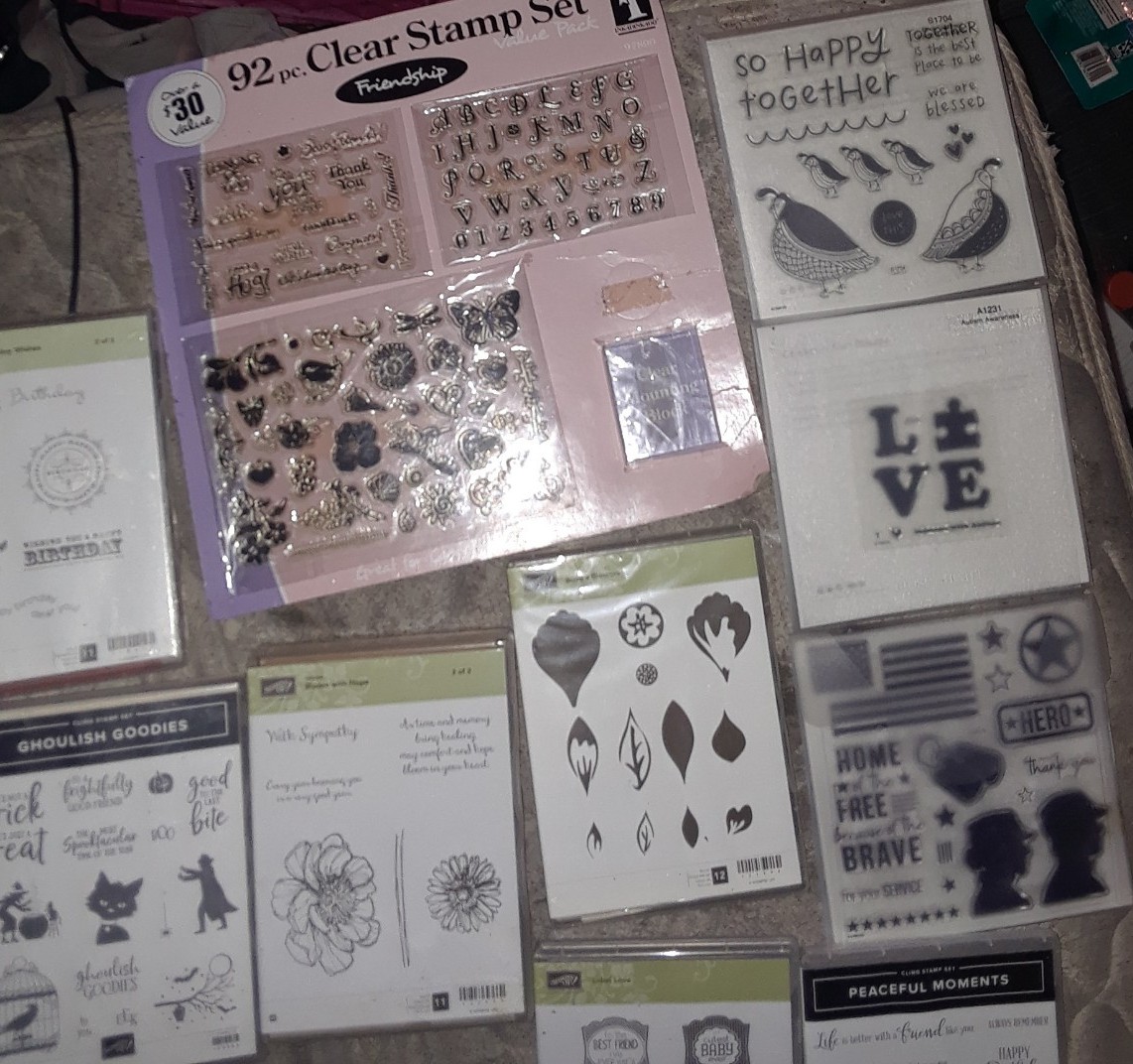Stampin up collection more than 170 stamps