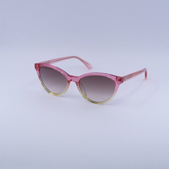 New Kate Spade ADELINE/G/S 0GVZ HA Sunglasses - Pink Frame, Pink Lenses