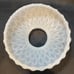 Clear Satin Frosted Beaded Quilted Diamond Hurricane Kerosene Oil Lamp Shade