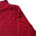American Eagle Women's Size XS Long Sleeve Ribbed Mock Neck Sweater Red NWT